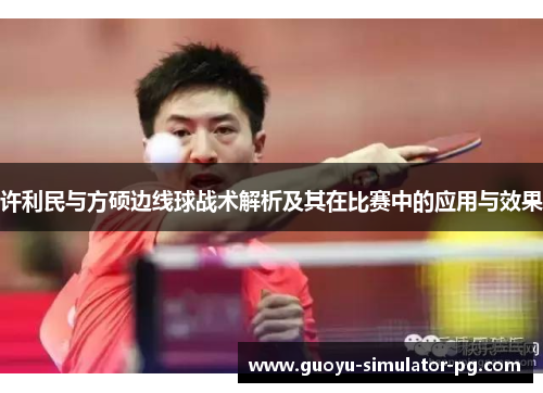 许利民与方硕边线球战术解析及其在比赛中的应用与效果